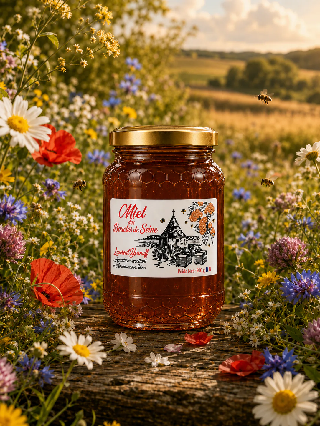 Été · fleurs des champs